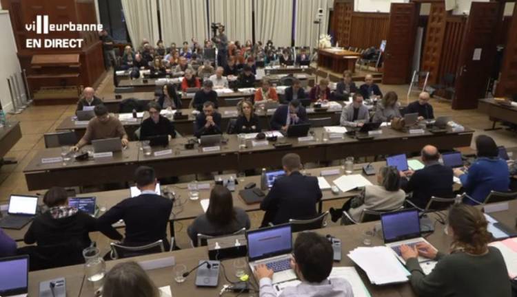 Le conseil municipal de Villeurbanne du mercredi 18 décembre 2024.